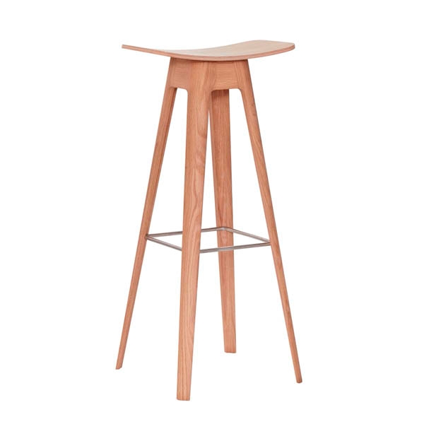 Andersen Furniture Hc1 Barstol -finér Sæde 80 Cm : Erling Christensen Møbler
