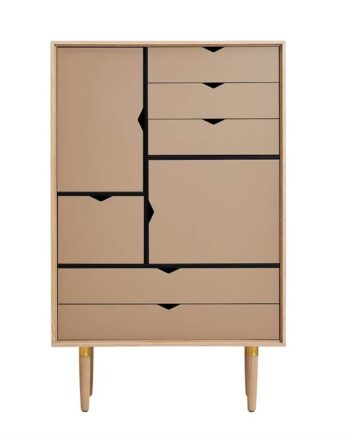 Andersen Furniture S5 Reol Kashmir Eg Hvidolieret  : Erling Christensen Møbler