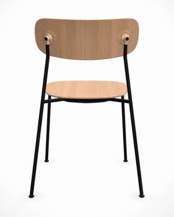 Andersen Furniture Scope Spisebordsstol Sort   Brass   Hvidpig  Mat Lak  : Erling Christensen Møbler