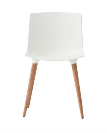 Andersen Furniture Tac Spisebordsstol Plast Hvid Mat Lak Stel Eg Mat Lak : Erling Christensen Møbler