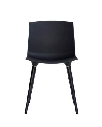 Andersen Furniture Tac Spisebordsstol Plast Sort Sort Stel Eg Sort Lakeret : Erling Christensen Møbler