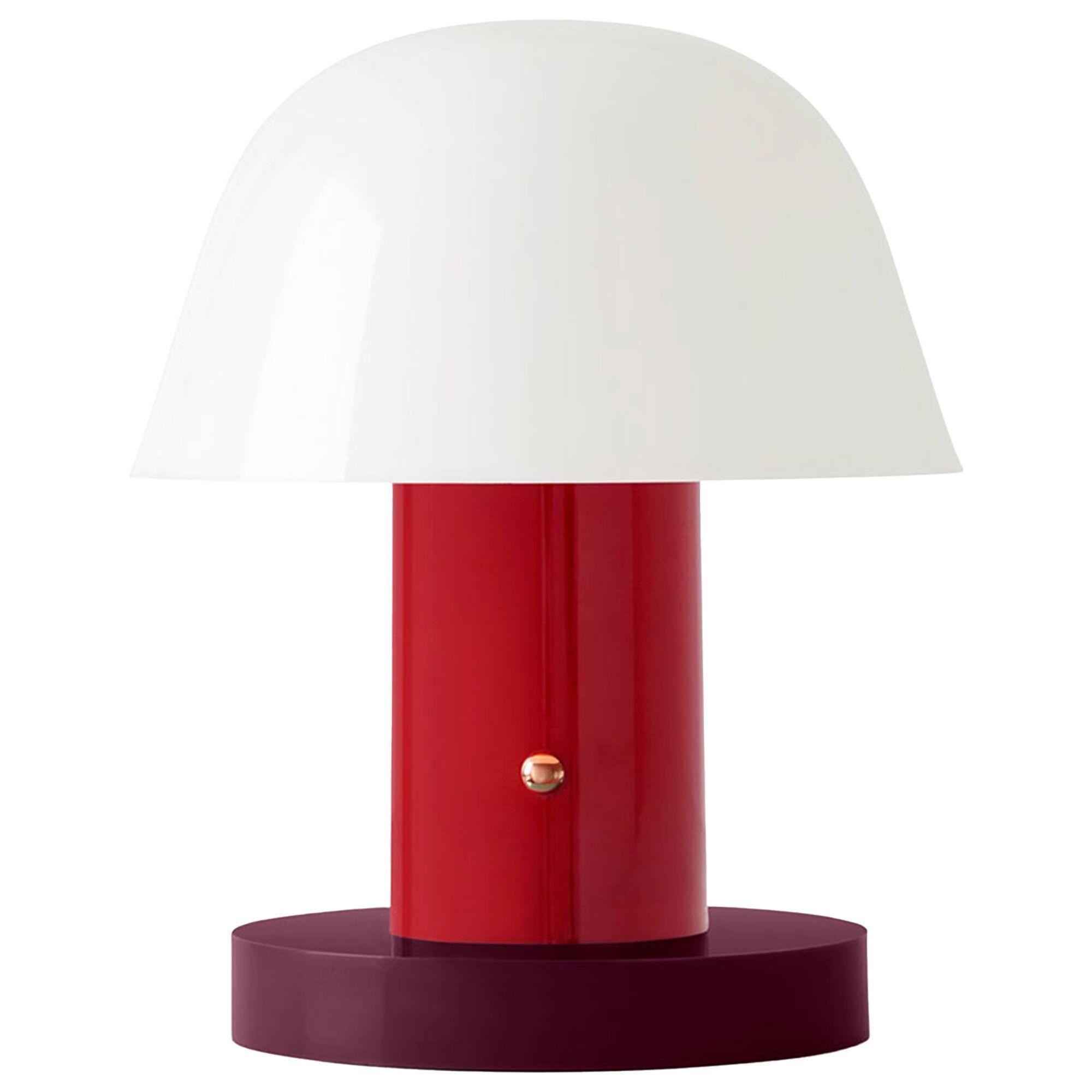 Andtradition  Tradition Setago Jh27 Bærbar Lampe  Maroon