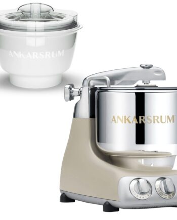 Ankarsrum Akm 6230 Røremaskine Med Ismaskine  Harmony Beige