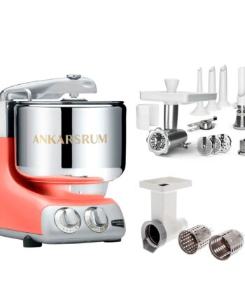 Ankarsrum Assistent Røremaskine  Large Tilbehørspakke  Coral Crush
