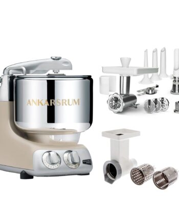 Ankarsrum Assistent Røremaskine  Large Tilbehørspakke  Harmony Beige