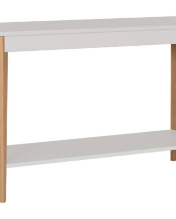 Ashme Konsolbord 105x35cm Asketræ Lysegrå