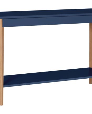 Ashme Konsolbord 105x35cm Asketræ Marineblå