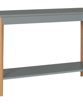 Ashme Konsolbord 105x35cm Asketræ Mørkegrå