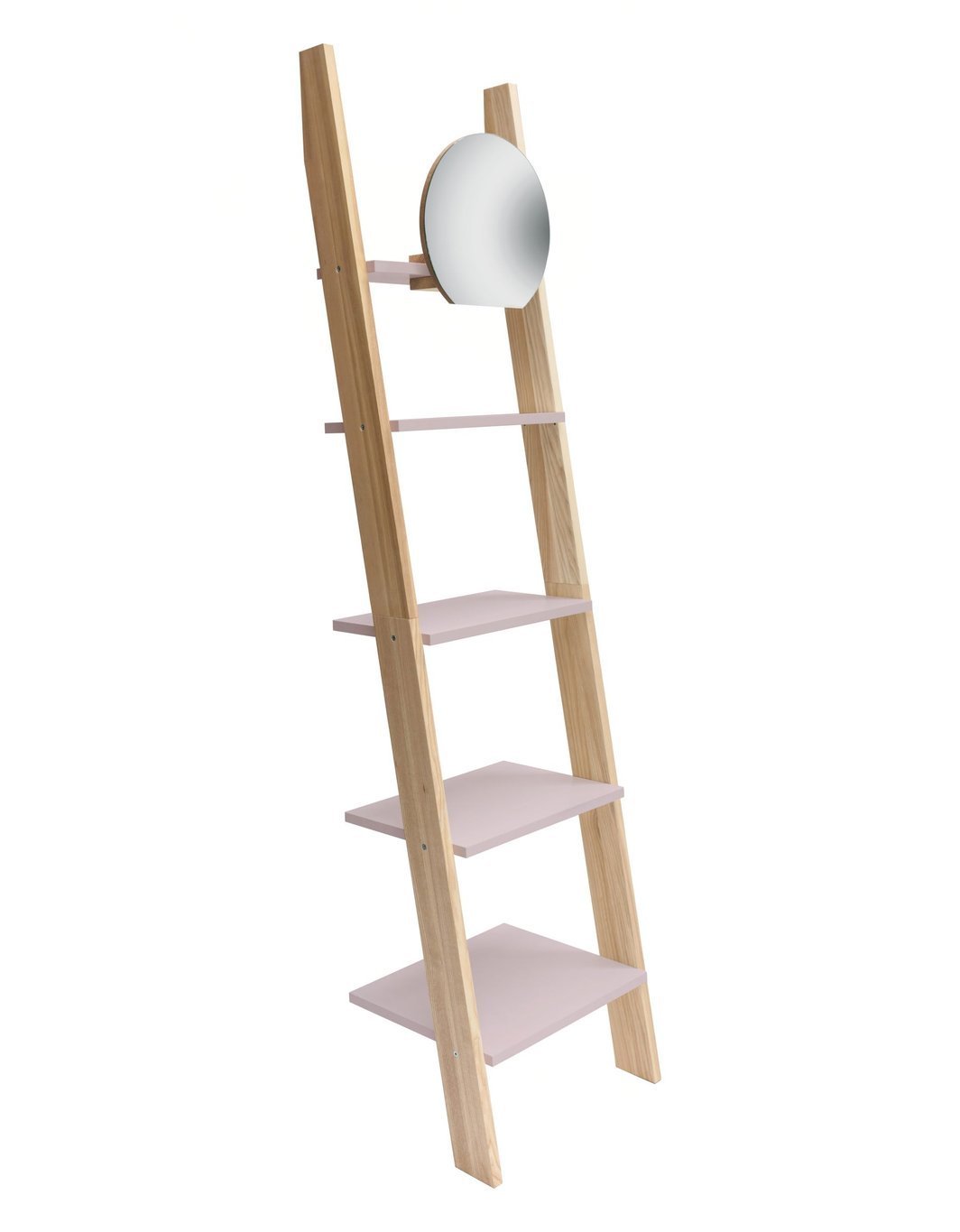 Ashme Stigehylde Med Spejl 45x35x180cm Pink