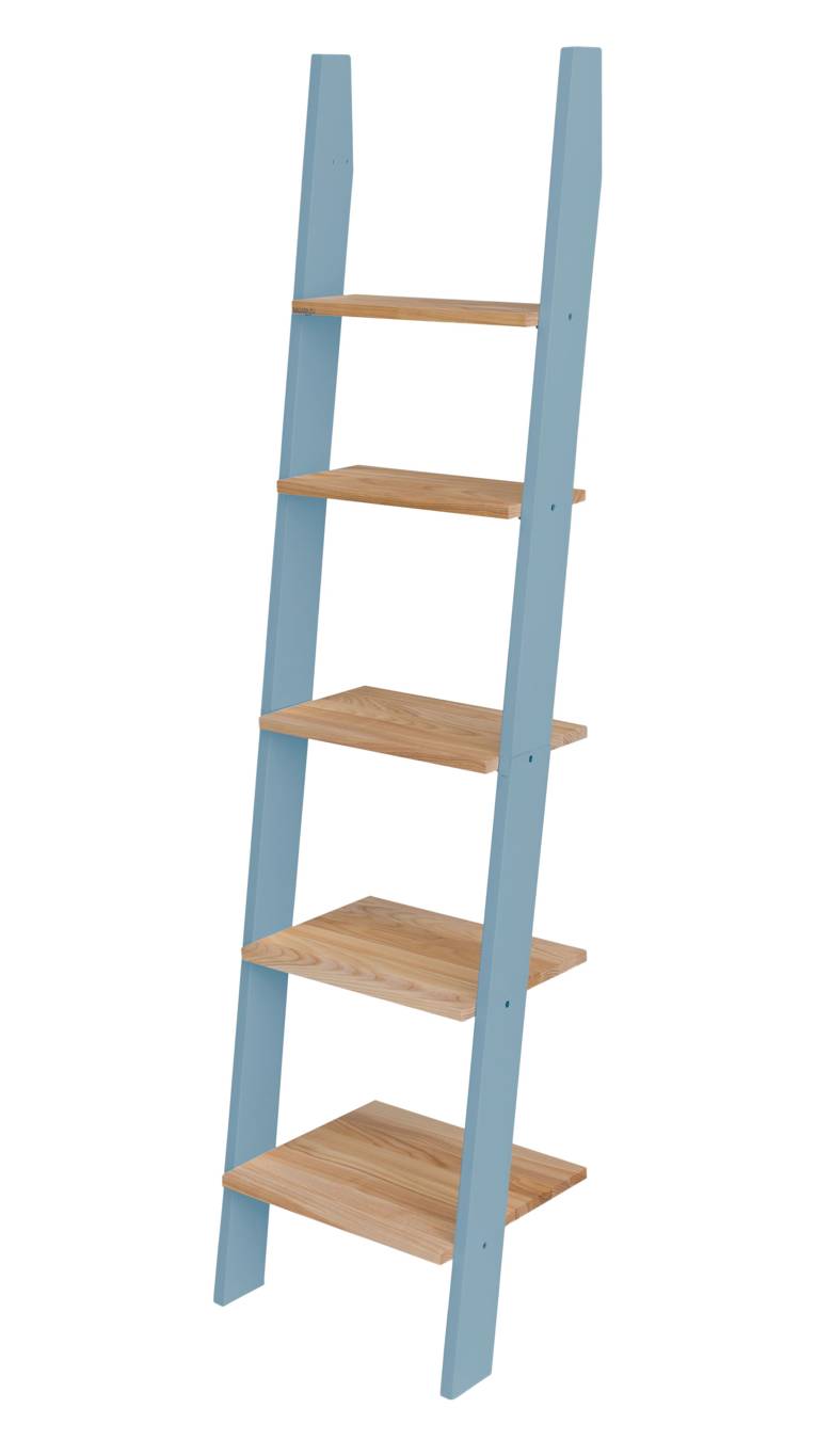 Ashme Stigehylde 45x35x180cm Asketræ Hylder   Gentle Blue