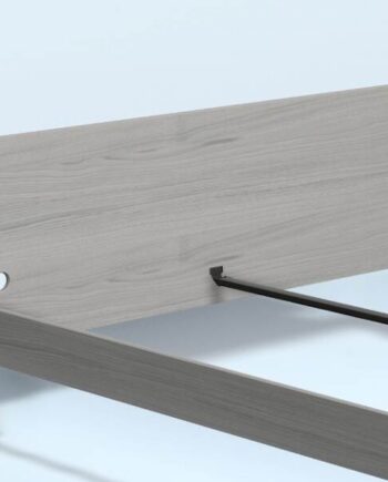 Auping Auronde Gavl Dobbeltseng Høj Model Chalk Grey Oak 160 Cm  : Erling Christensen Møbler
