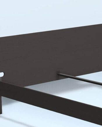 Auping Auronde Gavl Dobbeltseng Høj Model Chocolate Brown Oak 160 Cm  : Erling Christensen Møbler
