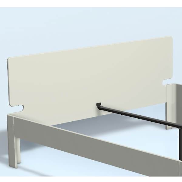 Auping Auronde Gavl Dobbeltseng Høj Model Hvid 160 Cm  : Erling Christensen Møbler