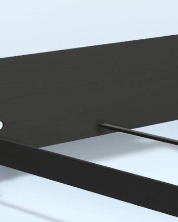 Auping Auronde Gavl Dobbeltseng Høj Model Midnight Black Oak 160 Cm  : Erling Christensen Møbler