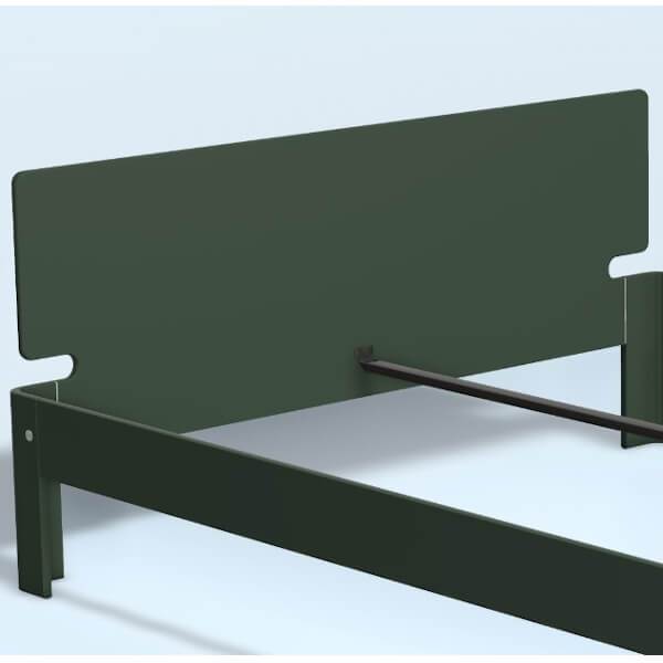 Auping Auronde Gavl Dobbeltseng Høj Model Pine Green 200 Cm  : Erling Christensen Møbler