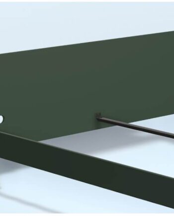 Auping Auronde Gavl Dobbeltseng Høj Model Pine Green 160 Cm  : Erling Christensen Møbler