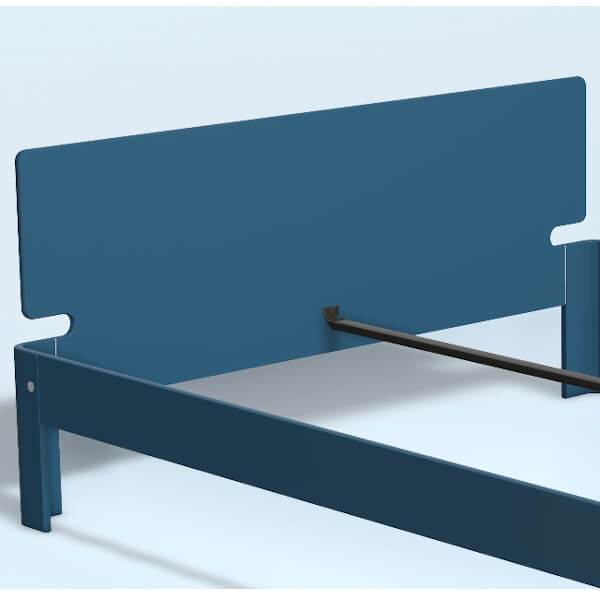 Auping Auronde Gavl Dobbeltseng Høj Model Royal Blue 180 Cm  : Erling Christensen Møbler