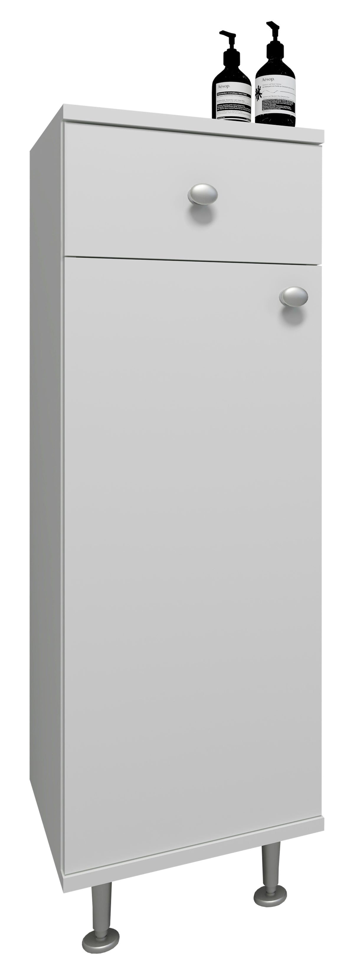 Badeværelsesskab   Kommode     95      30      30 Cm  Hvid