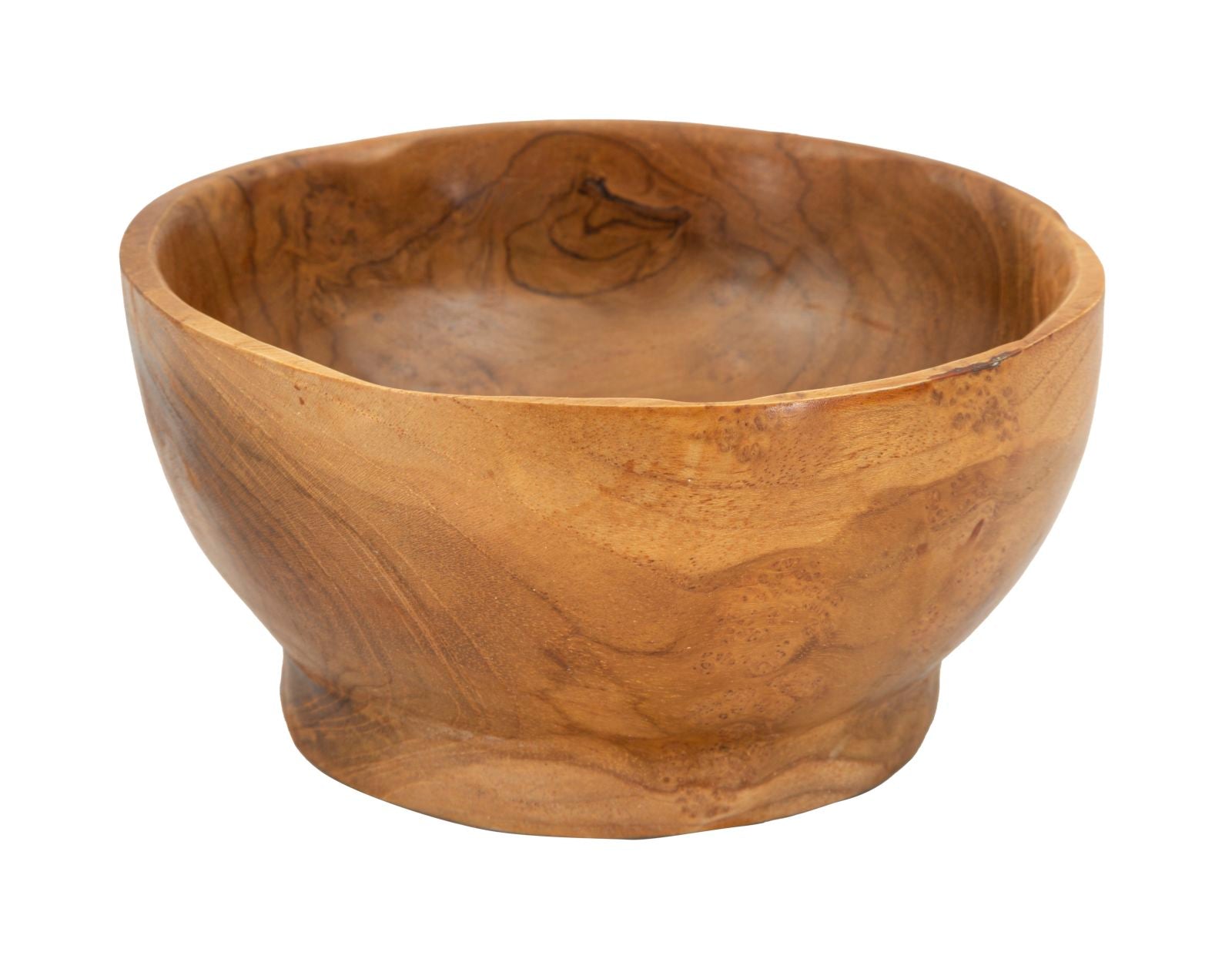 Bakke Af Teaktræ  15x8 Cm