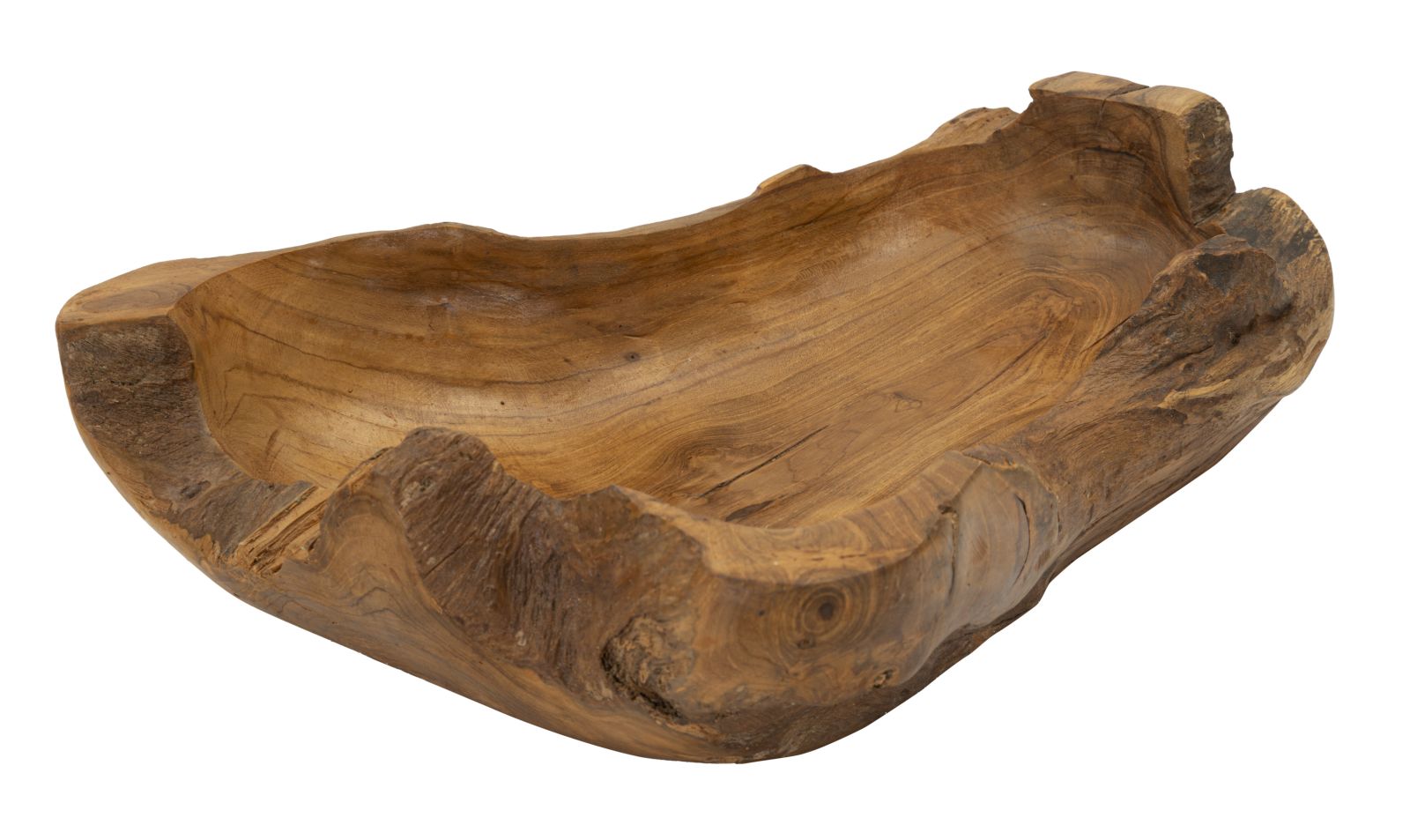 Bakke   Teaktræ   40x29x10 Cm