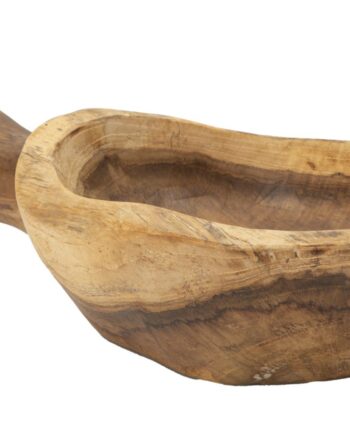 Bakke   Teaktræ   36x16x8 Cm