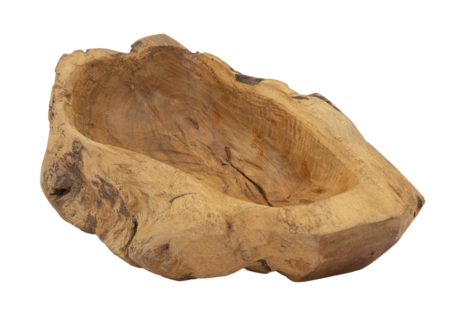 Bakke   Teaktræ   31x21x8 Cm