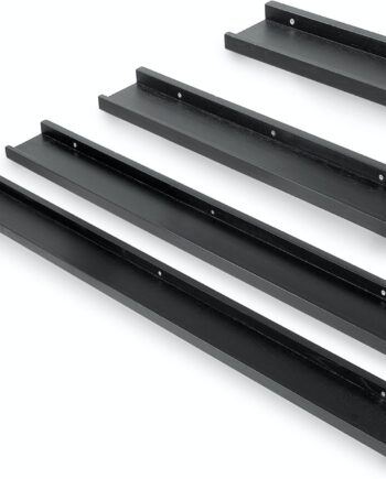 Billedhylde Torkelson Zitti Egetræ Sort 90ã 10ã   Cm Minimalistisk Design Dekorationshylde