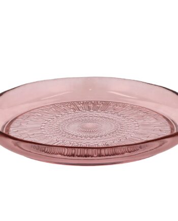 Bitz Kusintha Glastallerken ø25 Cm  Pink
