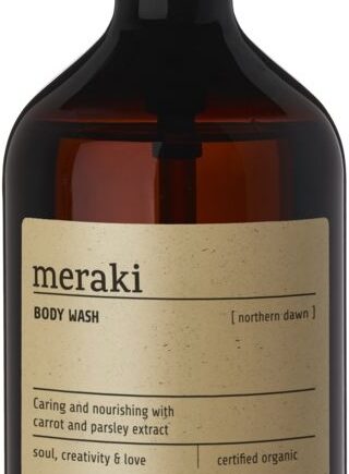Body Wash Meraki Northern Dawn økologisk Kropssæbe Med Gulerod   Persille