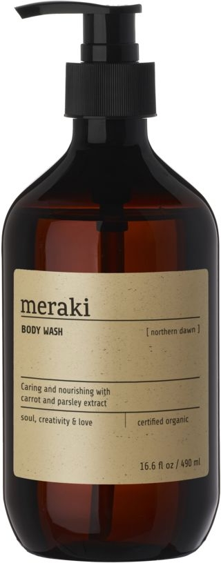 Body Wash Meraki Northern Dawn økologisk Kropssæbe Med Gulerod   Persille