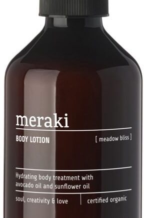 Bodylotion Meraki Meadow Bliss 275 Ml   økologisk Med Aloe Vera   Avocadoolie  Beriget Med Vitamin