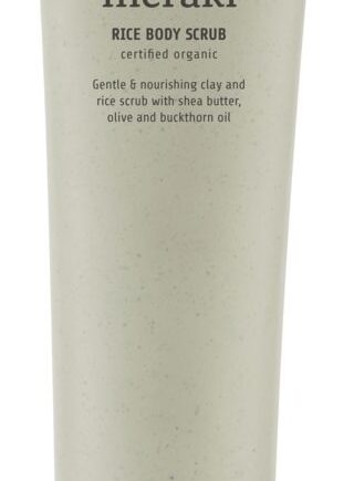 Bodyscrub Kropsskrub Meraki Rice 150 Ml   Skånsom Riseksfoliering Med Sheasmør   Havtornolie
