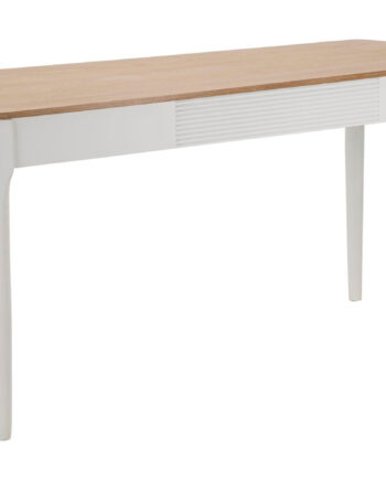 Boho Chic Bord  Hvid  Træ  Mdf Og Metal   180x90x80 Cm