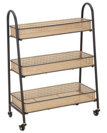 Boho Chic Rullevogn   Metal    60x30x80 Cm