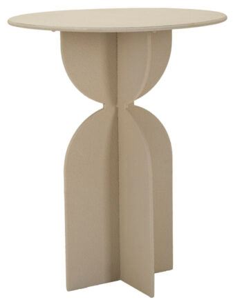 Bord   Creme  Jern   45x58 Cm