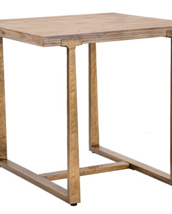 Bord   Mdf Og Jern   80x80x76 Cm