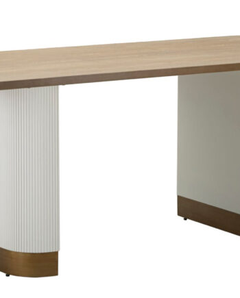Bord   Mdf  Træ Og Jern   180x90x76 Cm