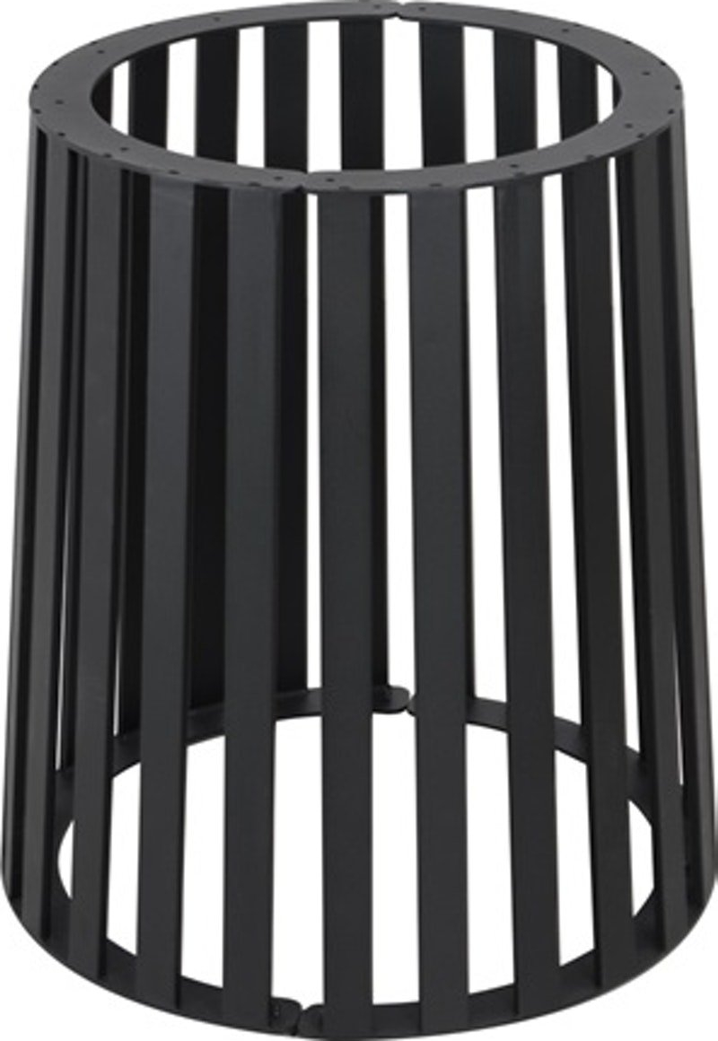 Bordben Til Plankebord House Of Sander Halfmoon   Sort Metal H71 Cm