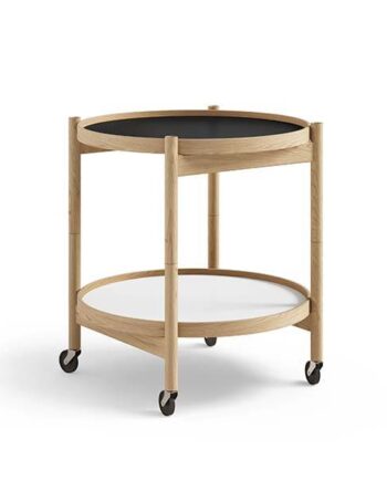 Brdr  Krüger Bølling Bakkebord 50 Cm  Eg Olie Bakke  : Base   Bakke  : Base  : Erling Christensen Møbler