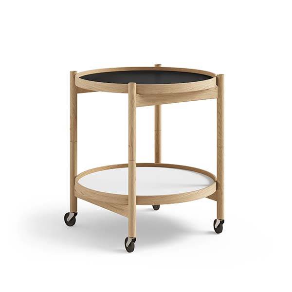Brdr Krüger Bølling Bakkebord 50 Cm Eg Olie Bakke : Base Bakke : Base : Erling Christensen Møbler