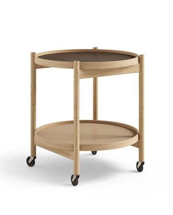 Brdr  Krüger Bølling Bakkebord 50 Cm  Eg Olie Bakke  : Earth   Bakke  : Earth  : Erling Christensen Møbler