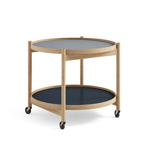 Brdr Krüger Bølling Bakkebord 60 Cm Eg Olie Bakke : Water Bakke : Base : Erling Christensen Møbler