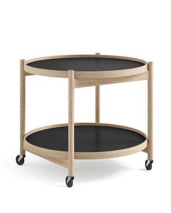 Brdr  Krüger Bølling Bakkebord 60 Cm  Eg Ubehandlet  Bakke  : Base   Bakke  : Base  : Erling Christensen Møbler