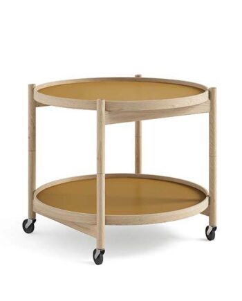Brdr  Krüger Bølling Bakkebord 60 Cm  Eg Ubehandlet  Bakke  : Sunny   Bakke  : Sunny  : Erling Christensen Møbler