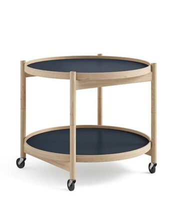 Brdr  Krüger Bølling Bakkebord 60 Cm  Eg Ubehandlet  Bakke  : Water   Bakke  : Water  : Erling Christensen Møbler