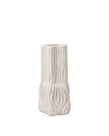 Broste Copenhagen Magny Vase Stentøj  Matglaseret Beige   :43 Cm