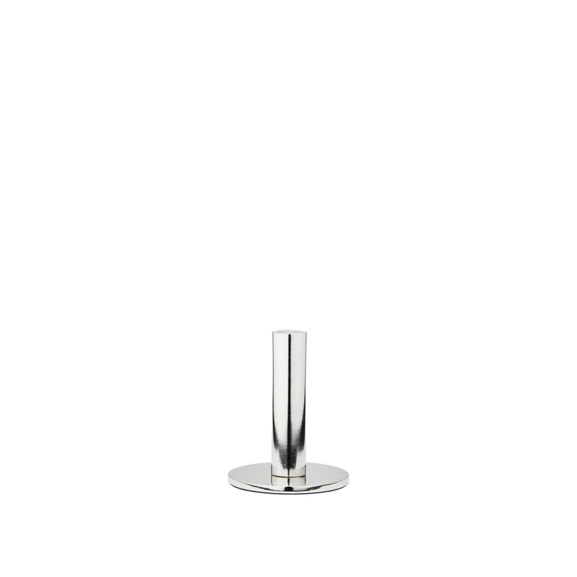 Broste Copenhagen Maro Lysestage Sølv Finish Aluminium   :