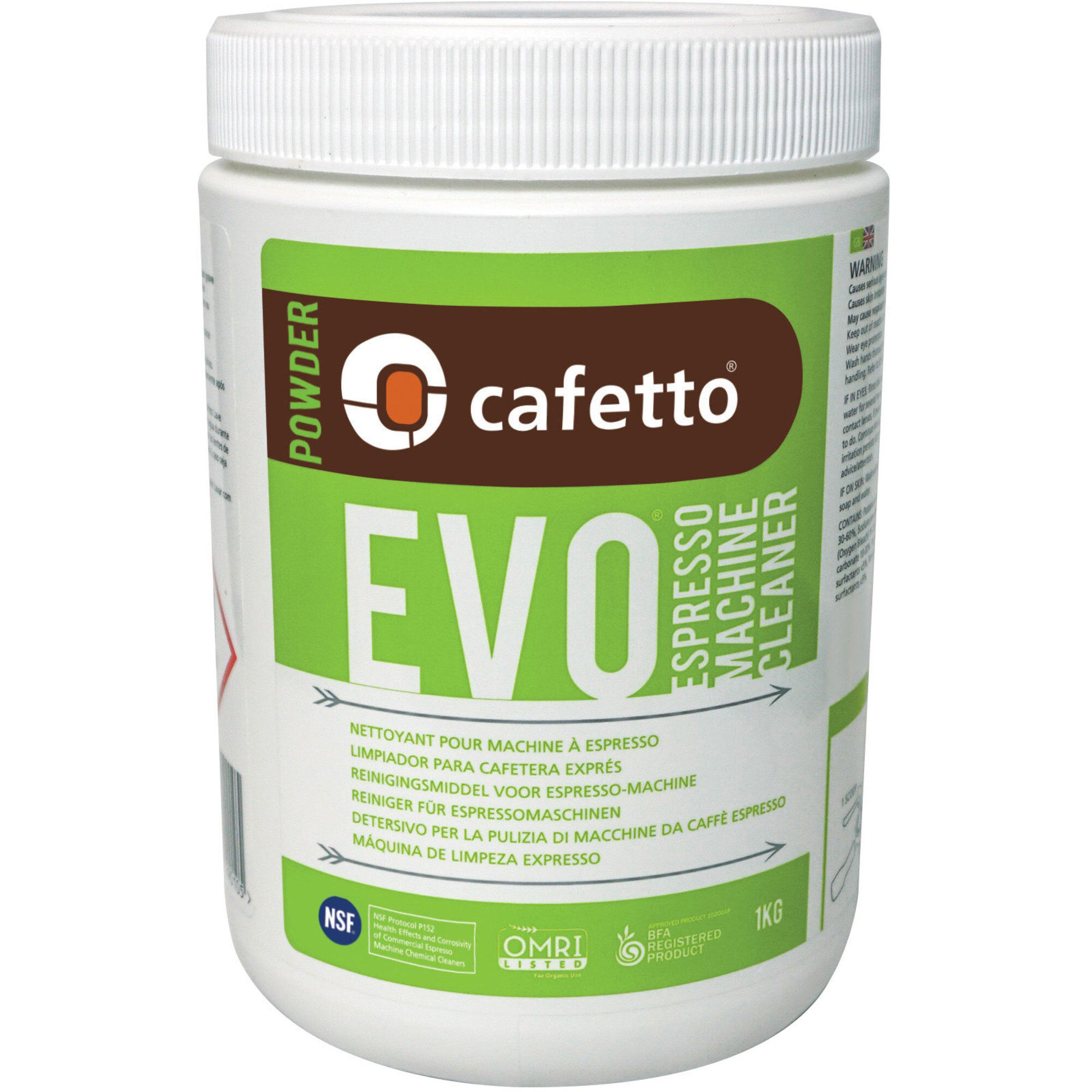 Cafetto Evo Rengøringspulver Til Espressomaskine   Kg