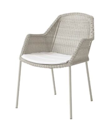 Cane-line Breeze Havestol Sand Natté White  : Erling Christensen Møbler