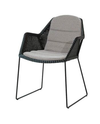 Cane-line Breeze Havestol Sort Focus Light Grey  : Erling Christensen Møbler